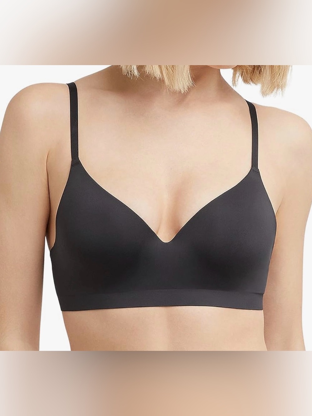 NWT Maidenform T-Shirt Flexible Wire Bra- Black- 38C